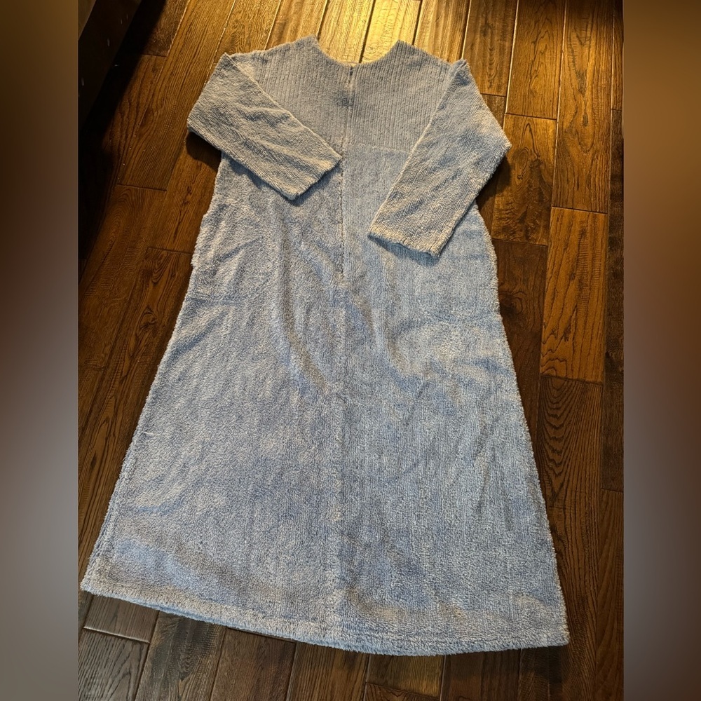 VTG 90’S  STANHERMAN Cozy Gray Long Sleeve Robe Size Large